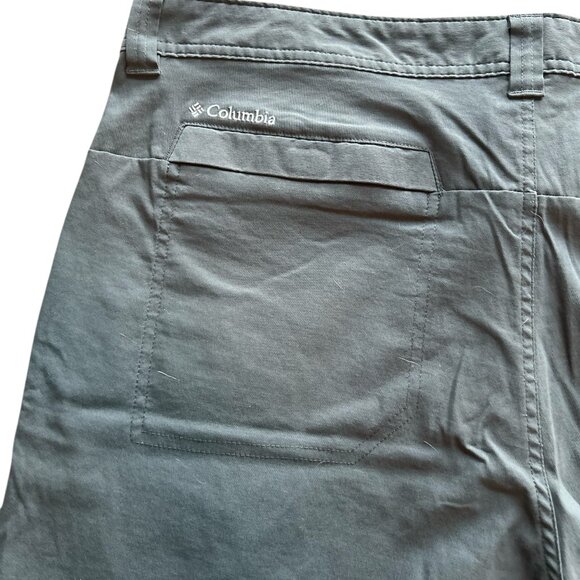 Columbia Men's Omni-Shield Advanced Repellency Grey Shorts Size 40 Activewear - Picture 5 of 6